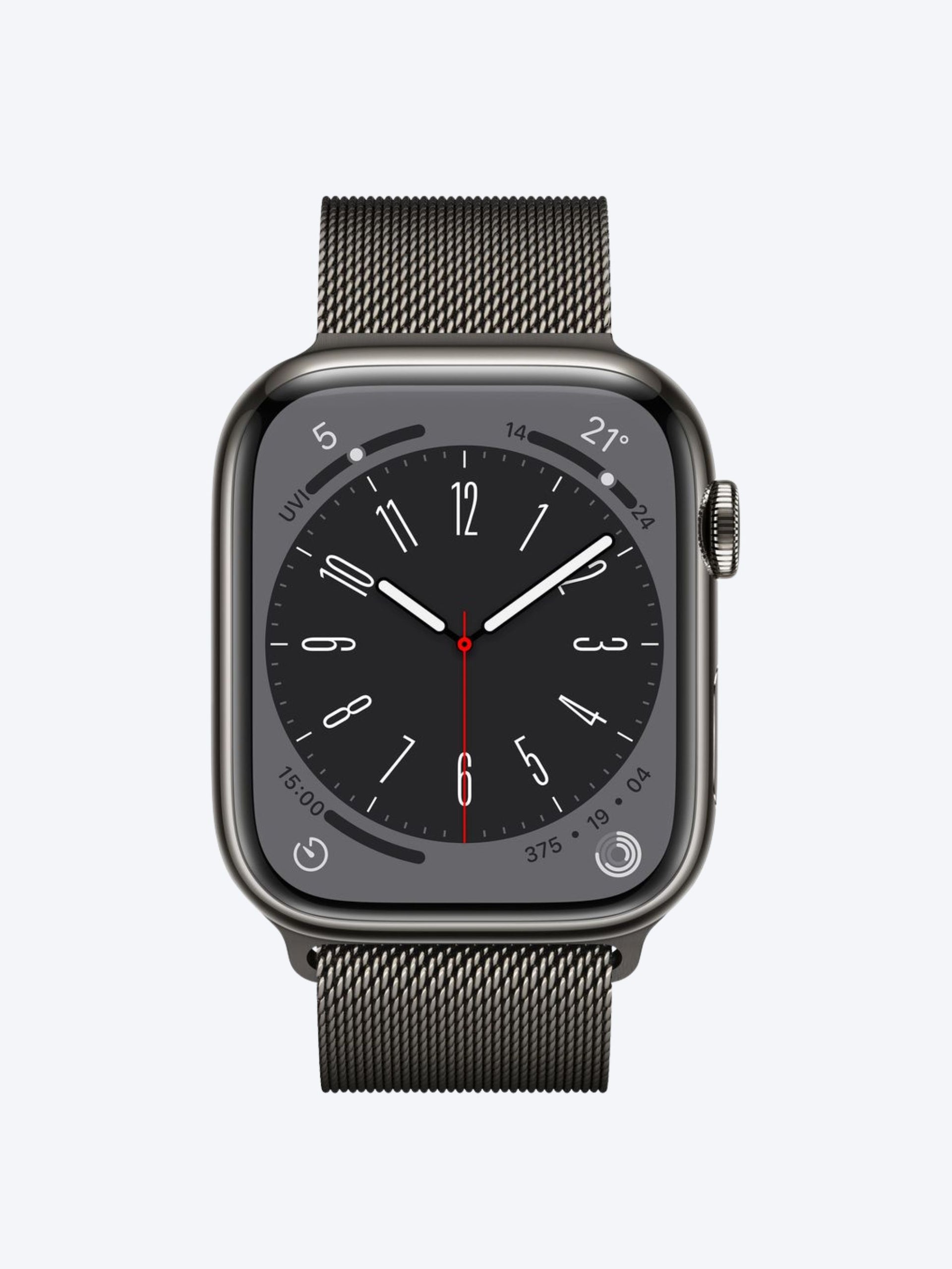 Apple Watch Series 8 41mm Milanese Loop Graphite