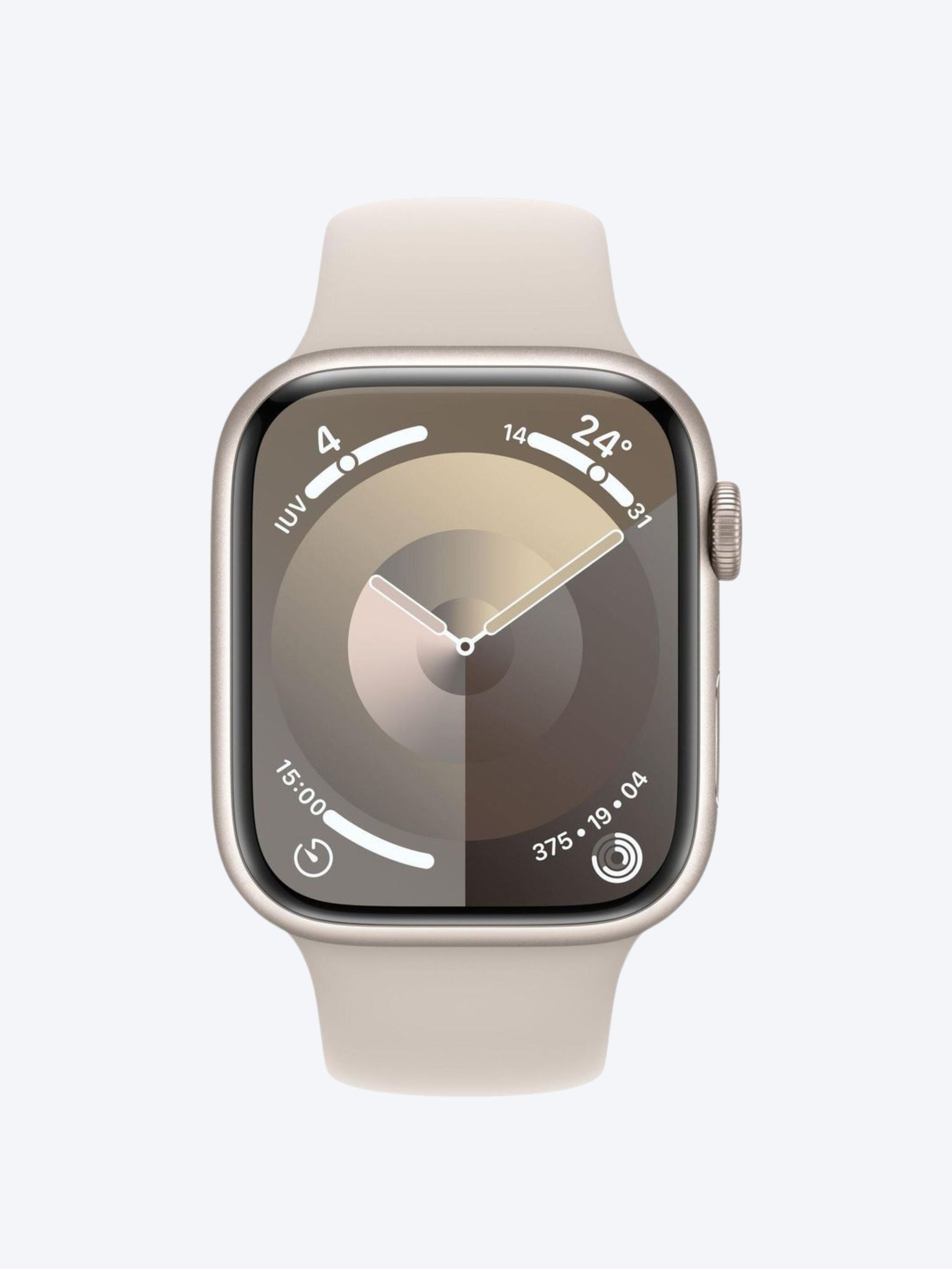 Apple Watch Series 9 45mm Sport Band - Starlight