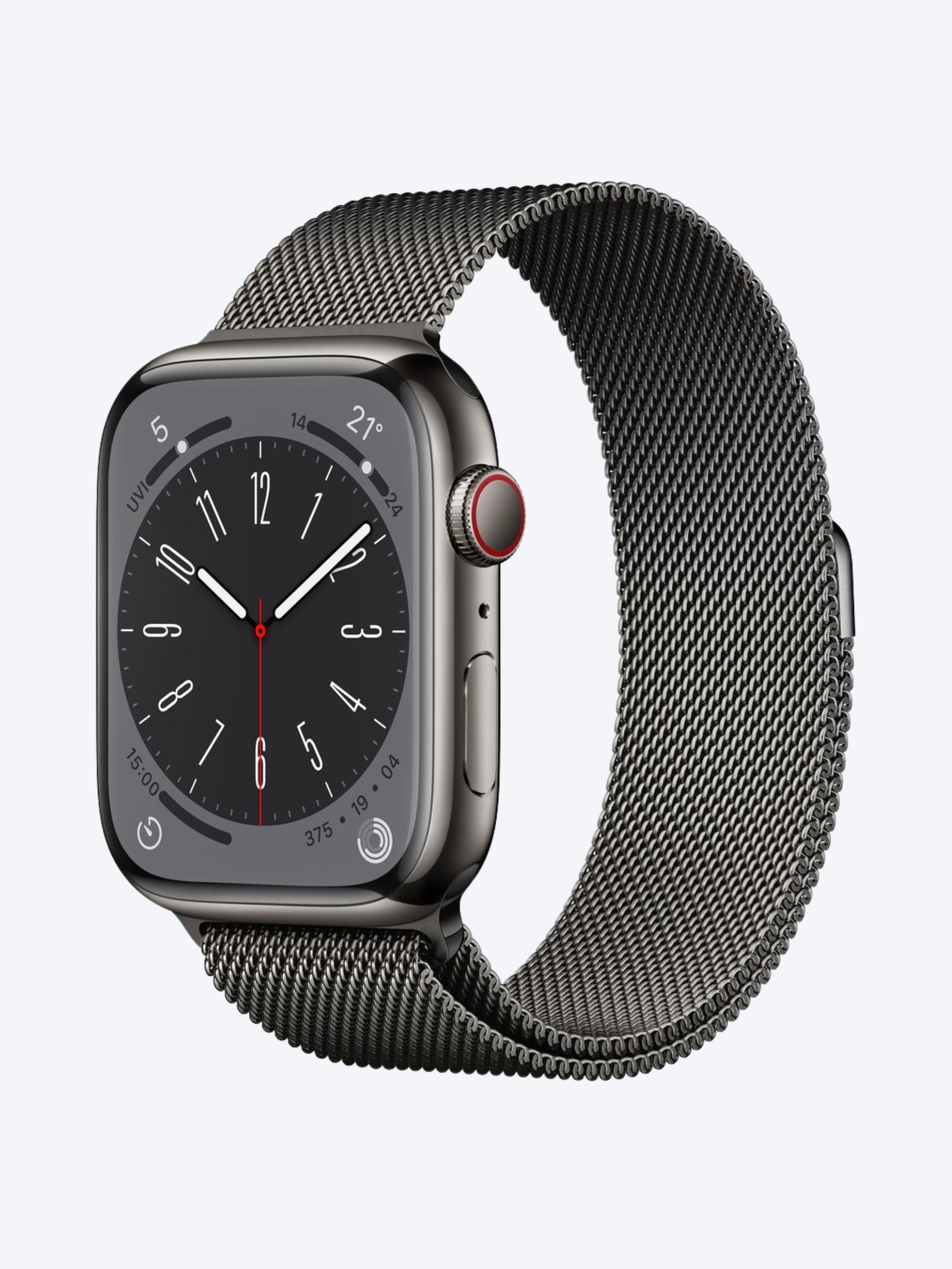 Apple Watch Series 8 41mm Milanese Loop Graphite
