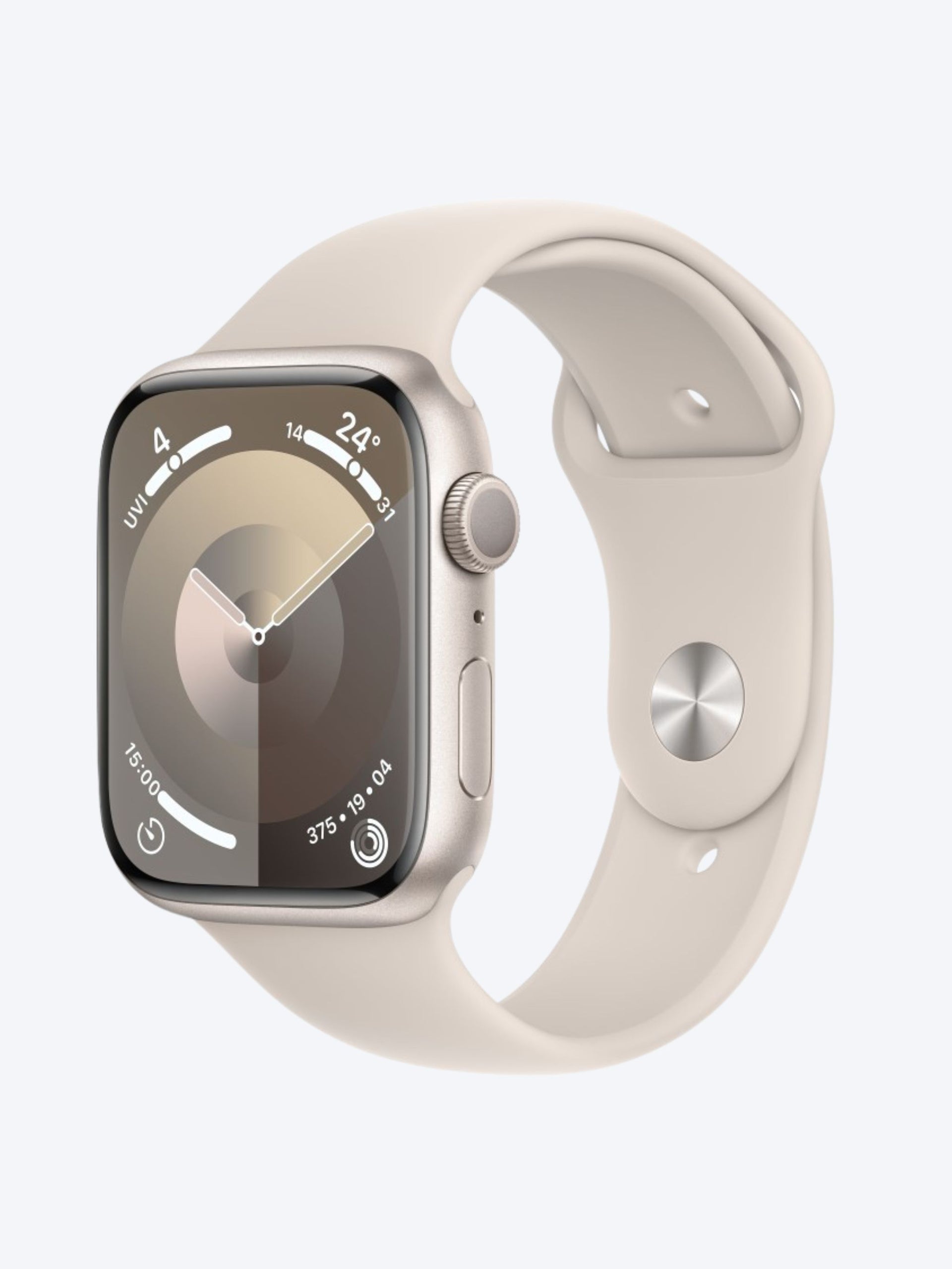 Apple Watch Series 9 45mm Sport Band - Starlight