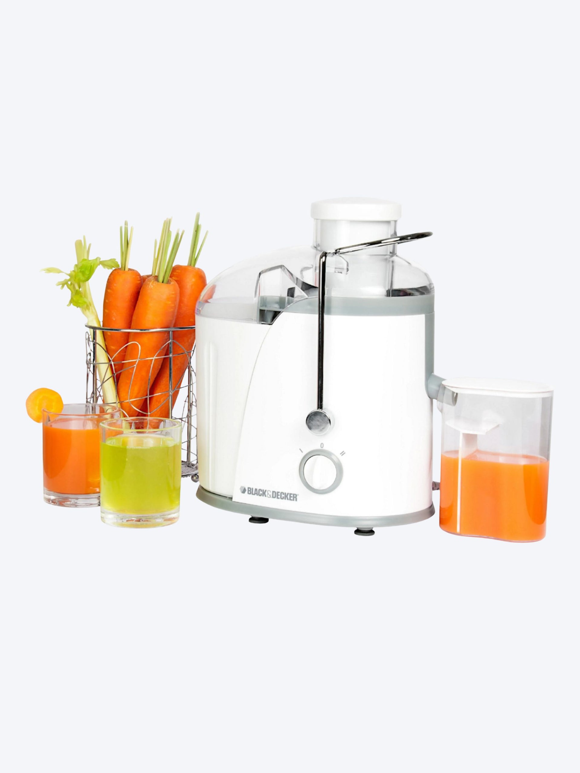 Black&Decker 400w 65mm juice extractor JE400