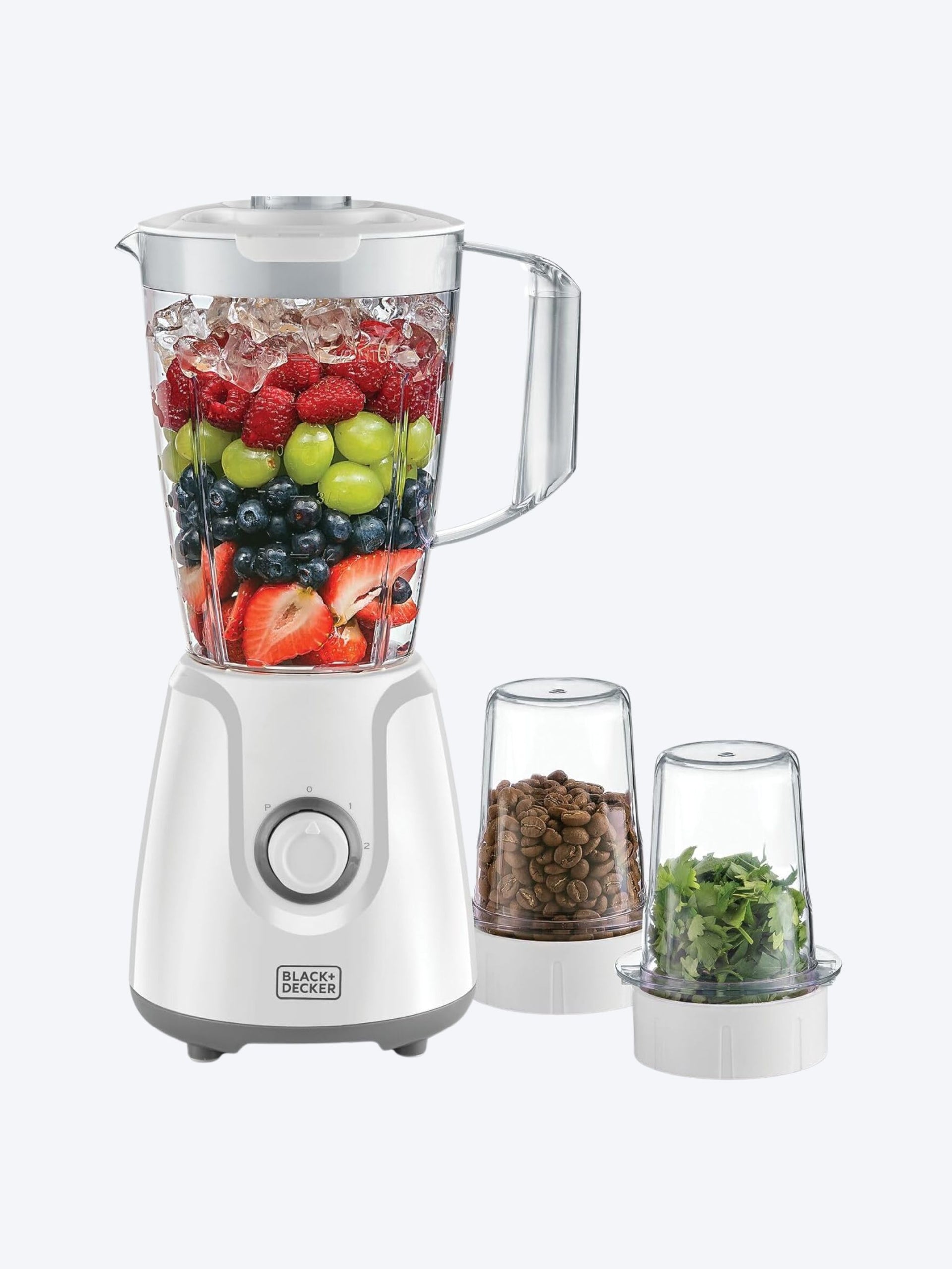 Black+Decker BX4000-B5 Blender with Grinder and Chopper Mill, 400W