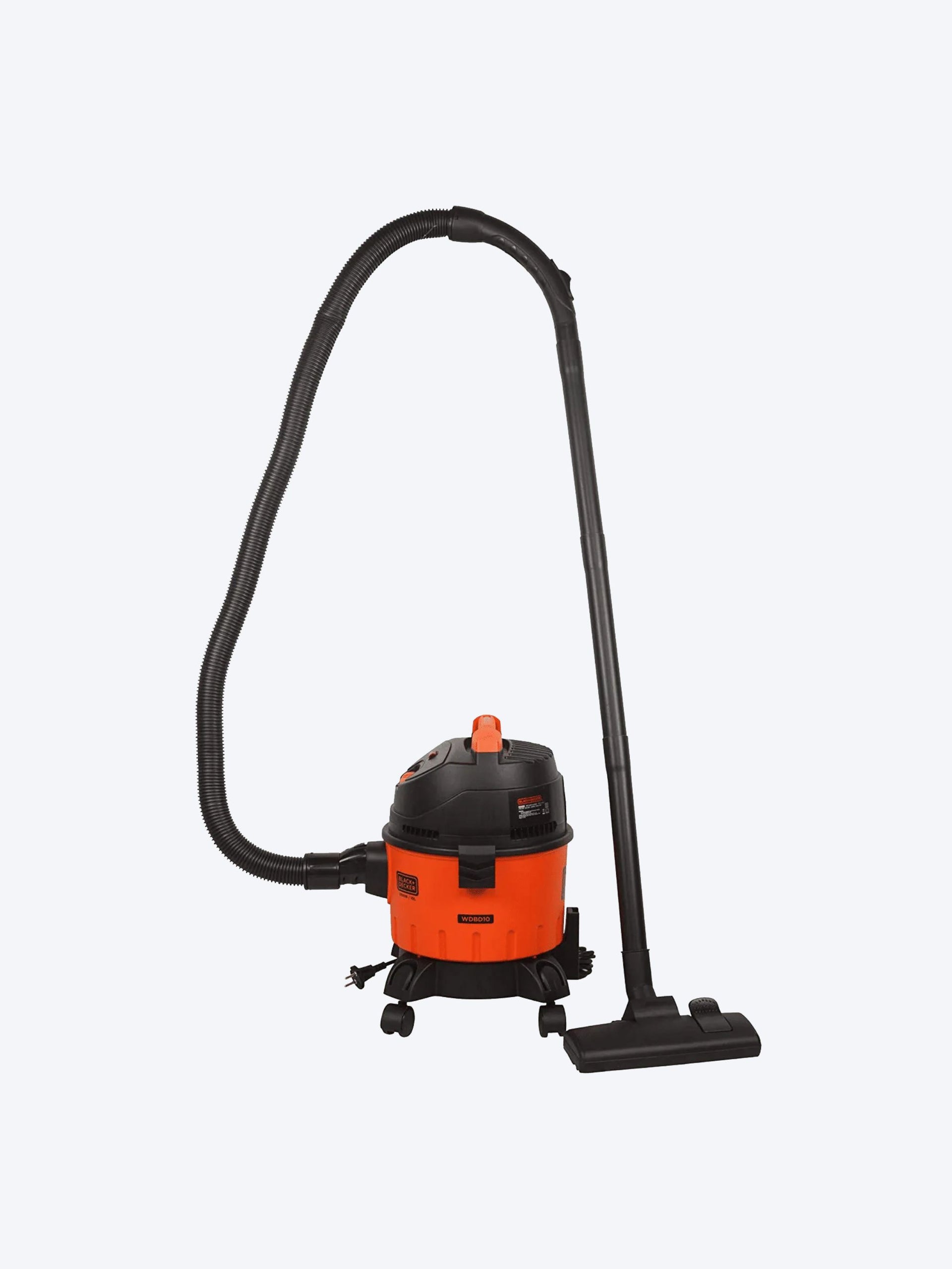 Black+Decker Wet & Dry Vacuum Cleaner 10 L 1200 W WDBD10 Orange/Black