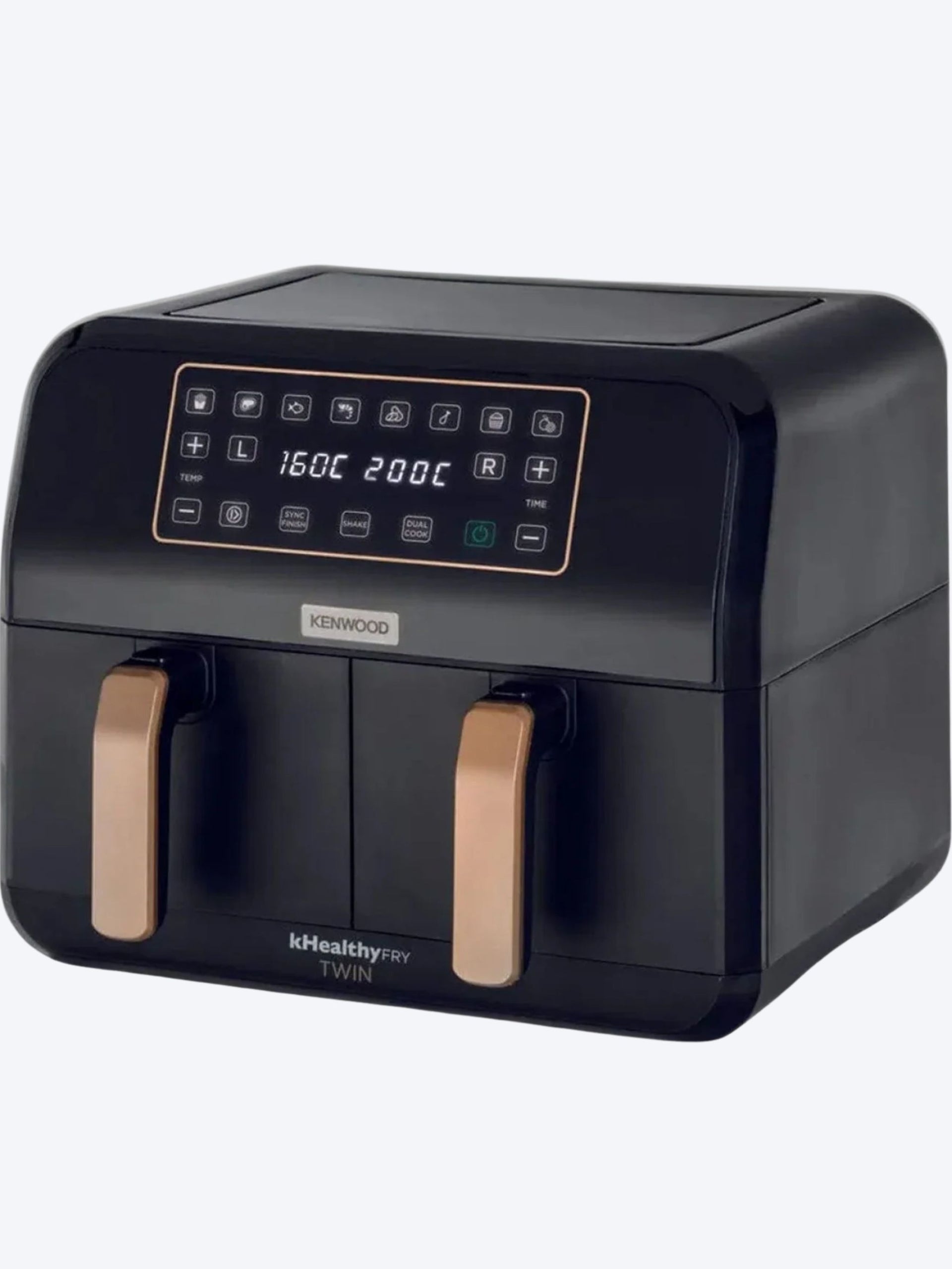 KENWOOD Digital Twin Air Fryer 1.7KG+1.7KG XXXL Capacity DualZone Technology HFP70