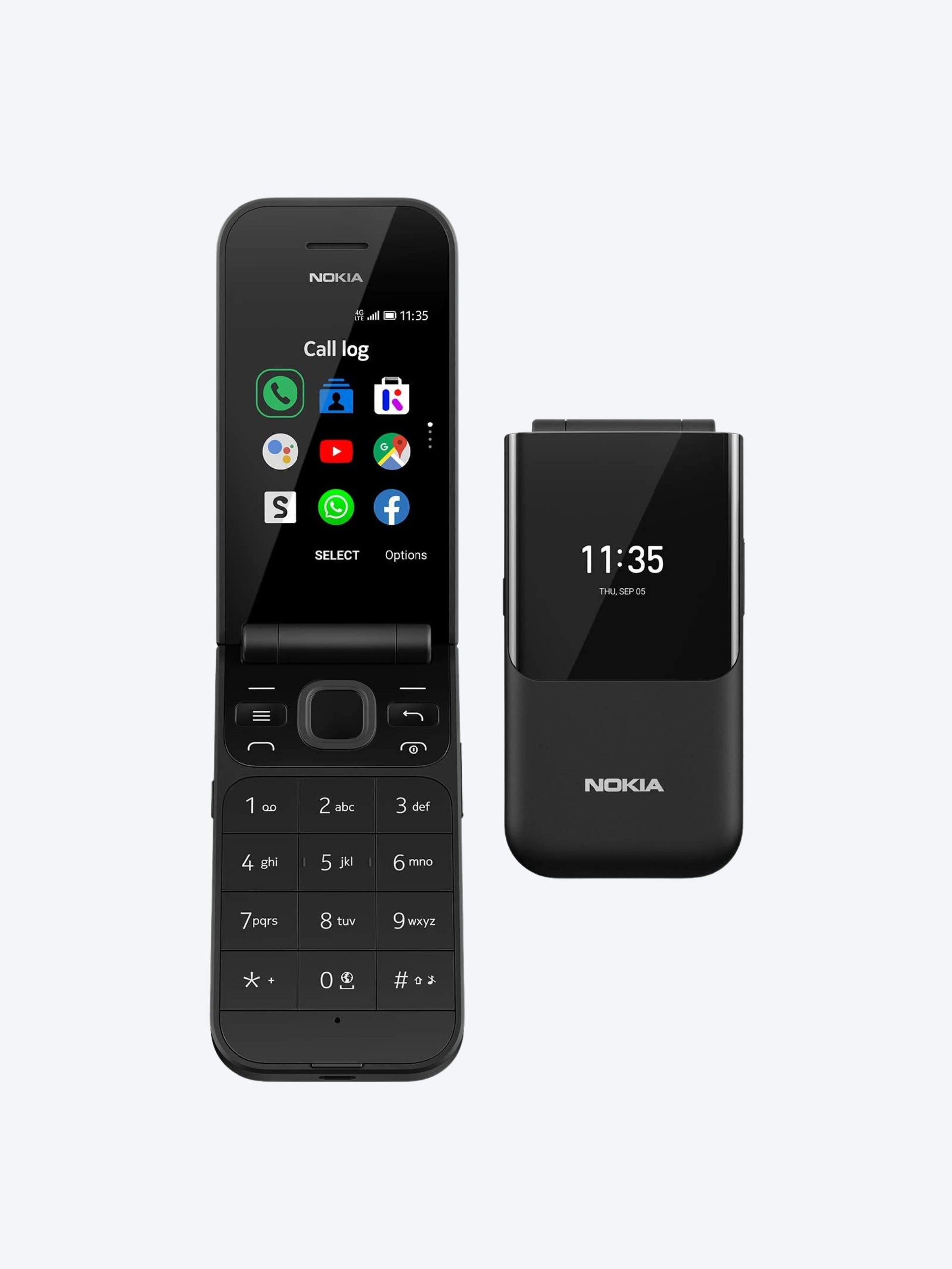 NOKIA 2720 Flip Dual SIM 4G LTE Black