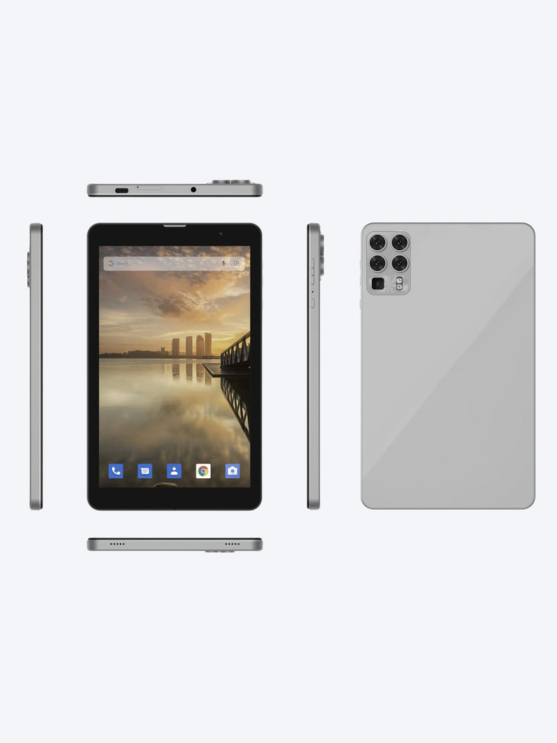 Oteeto Tab8 5G Android Tablet 8 Inch 8GB RAM 512 GB ROM With Keyboard - Titanium-4